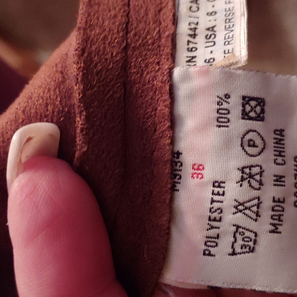 Vintage Faux Leather Jacket - Picture 3 of 10